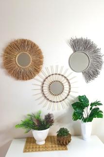 Bohem Rafya & Bambu Ayna Seti