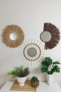 Bohem Rafya & Bambu Ayna Seti