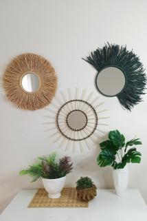 Bohem Rafya & Bambu Ayna Seti