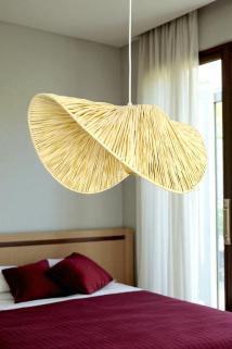 Miranda Rafya Bohem Avize,Tasarım İskandinav Rustik Aydınlatma