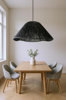 Ariana Dekoratif Aydınlatma , Rustik İskandinav Avize Siyah