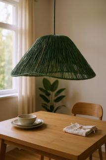 Ariana Dekoratif Aydınlatma , Rustik İskandinav Avize Yeşil