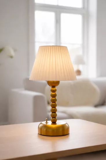 Dekoratif Kablosuz Şarjlı Abajur 